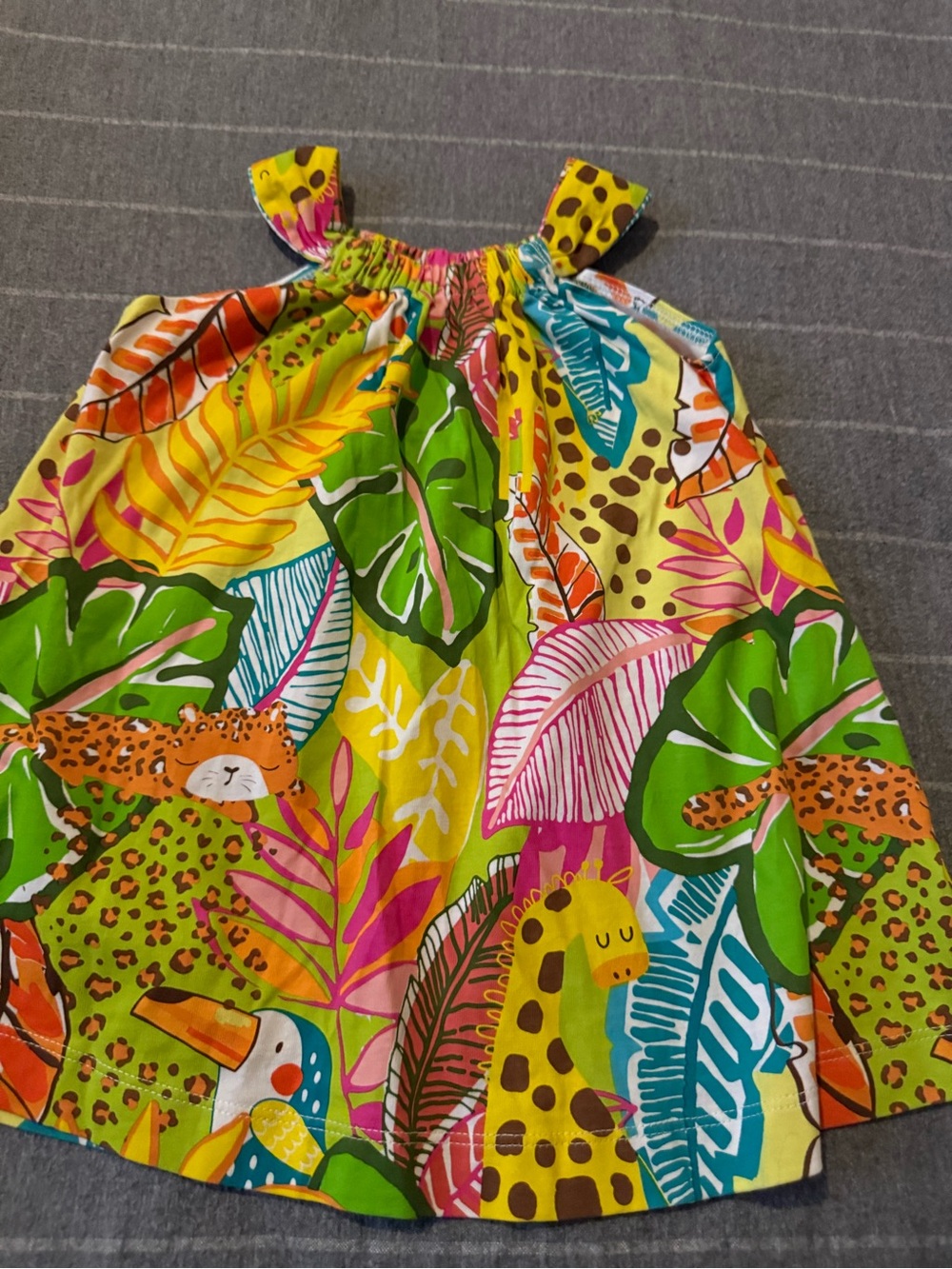 Mayoral Multicolor Jungle Print Girls Dress